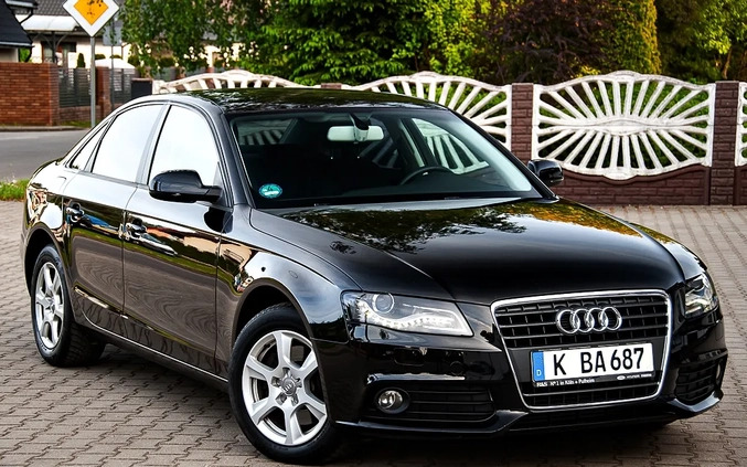 Audi A4 cena 39800 przebieg: 190000, rok produkcji 2010 z Lipno małe 781